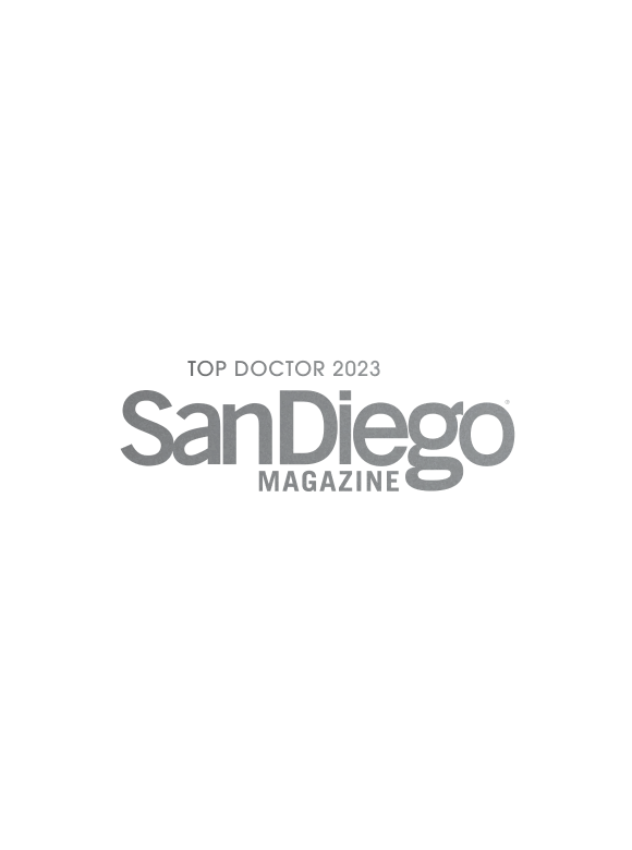 San Diego Magazine Top Doctor 2023 logo